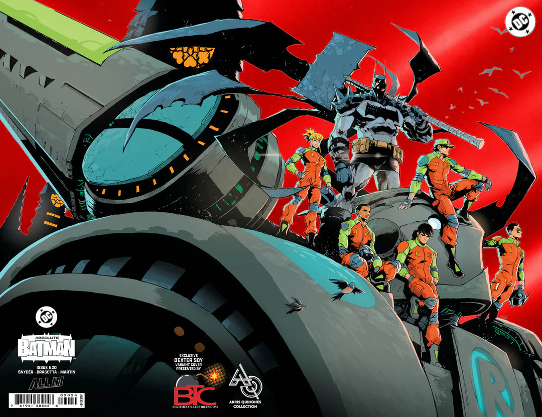 ABSOLUTE BATMAN #20 DEXTER SOY FANEXPO PHILLY EXCLUSIVE WRAPAROUND RED FOIL