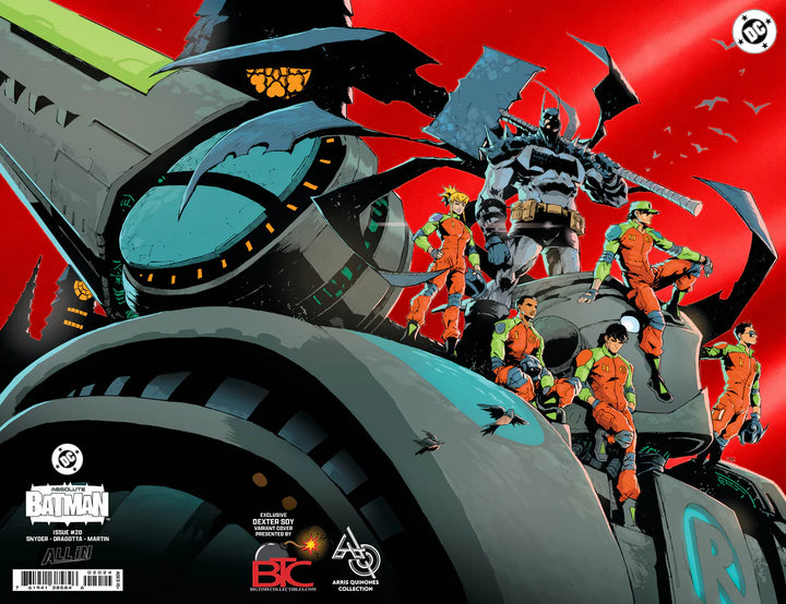 ABSOLUTE BATMAN #20 DEXTER SOY FANEXPO PHILLY EXCLUSIVE WRAPAROUND RED FOIL
