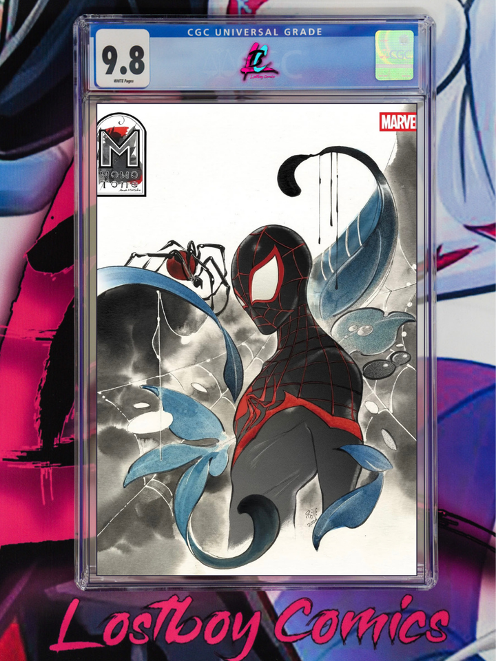 MILES MORALES: SPIDER-MAN #4 PEACH MOMOKO MOMO-TONE 1st PRINTING CGC 9.8
