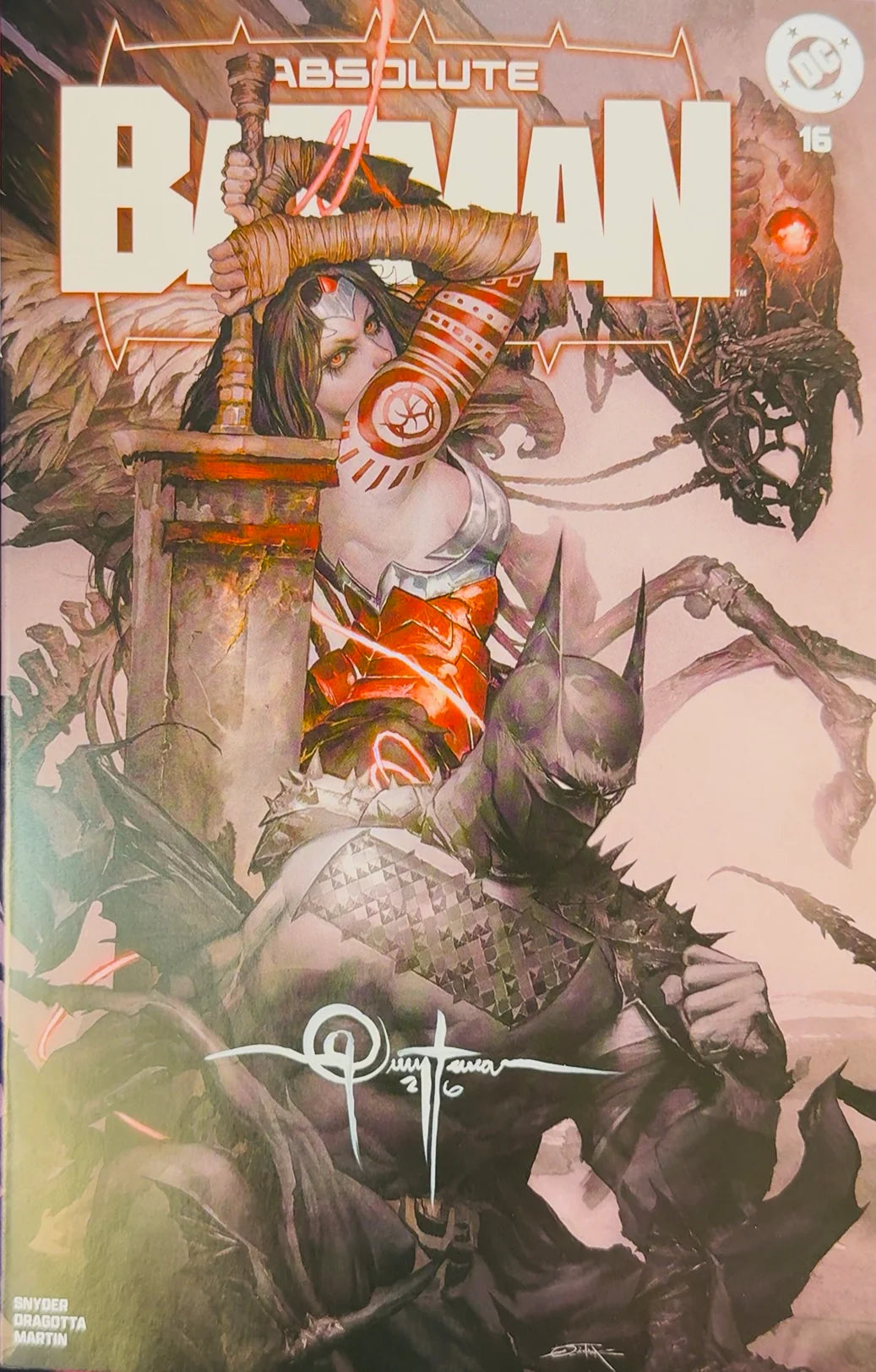 Absolute Batman #16 Dan Quintana Exclusive Signed CGC