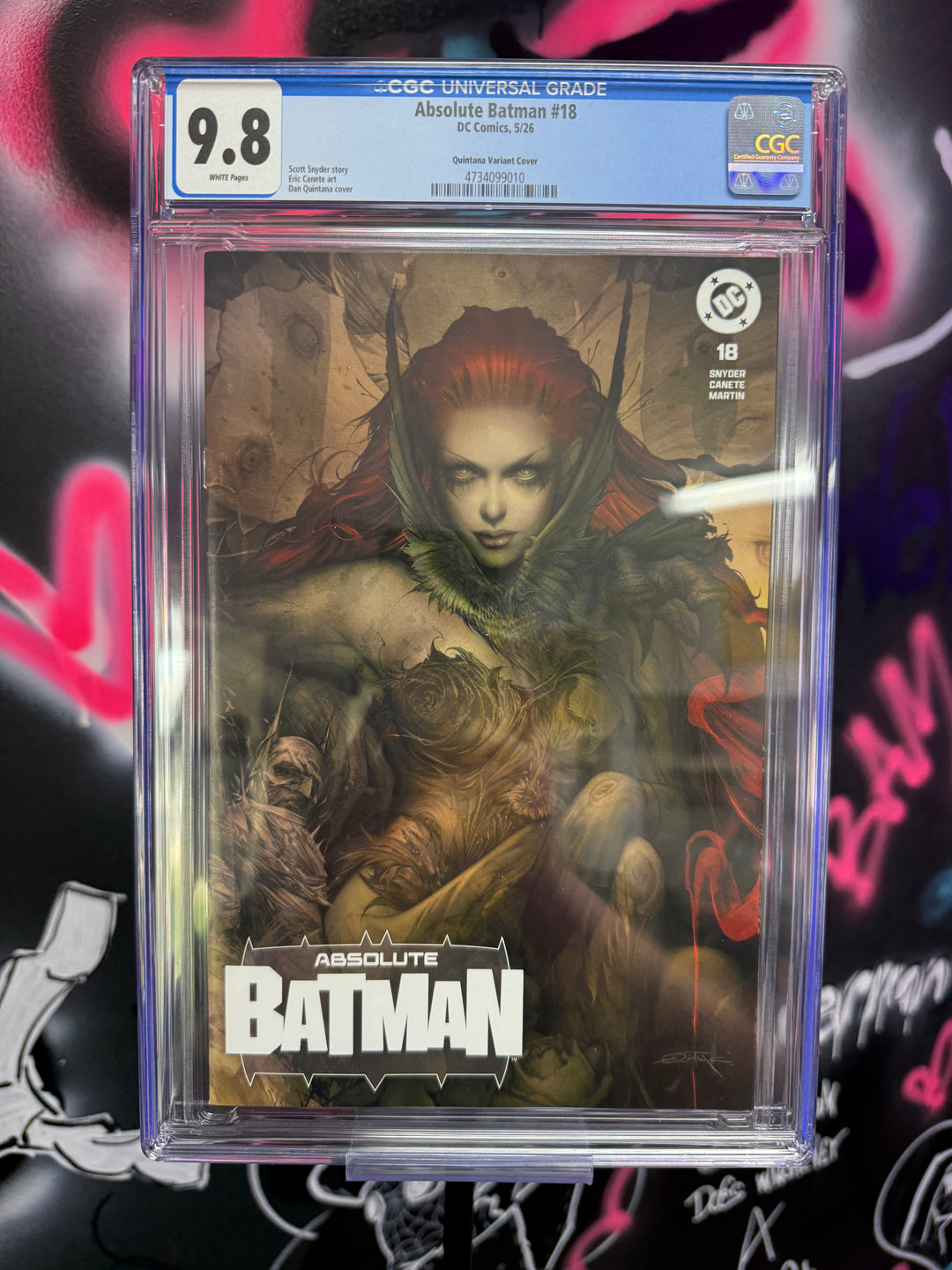 Absolute Batman #18 Dan Quintana Exclusive CGC 9.8