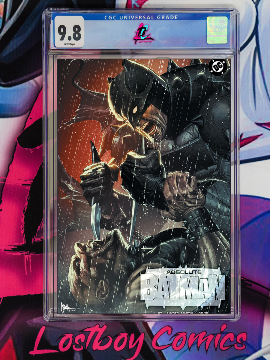 Absolute Batman #7 Mico Suayan Exclusive Trade CGC 9.8