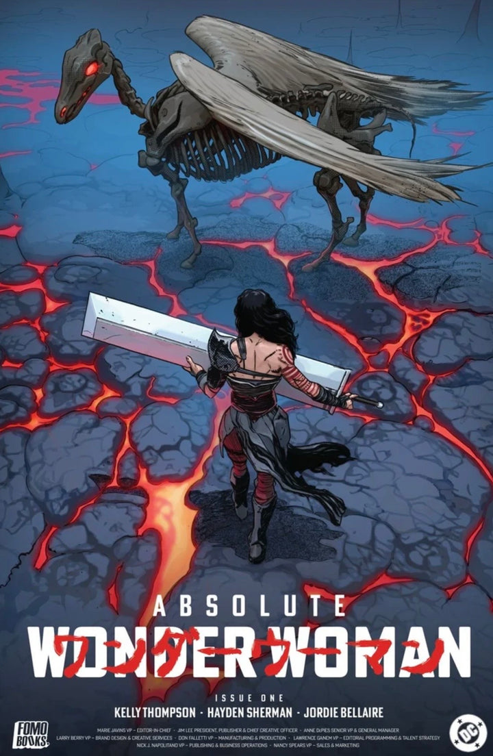 Absolute Wonder Woman #1 – Akira Homage Variant by Javier Fernández