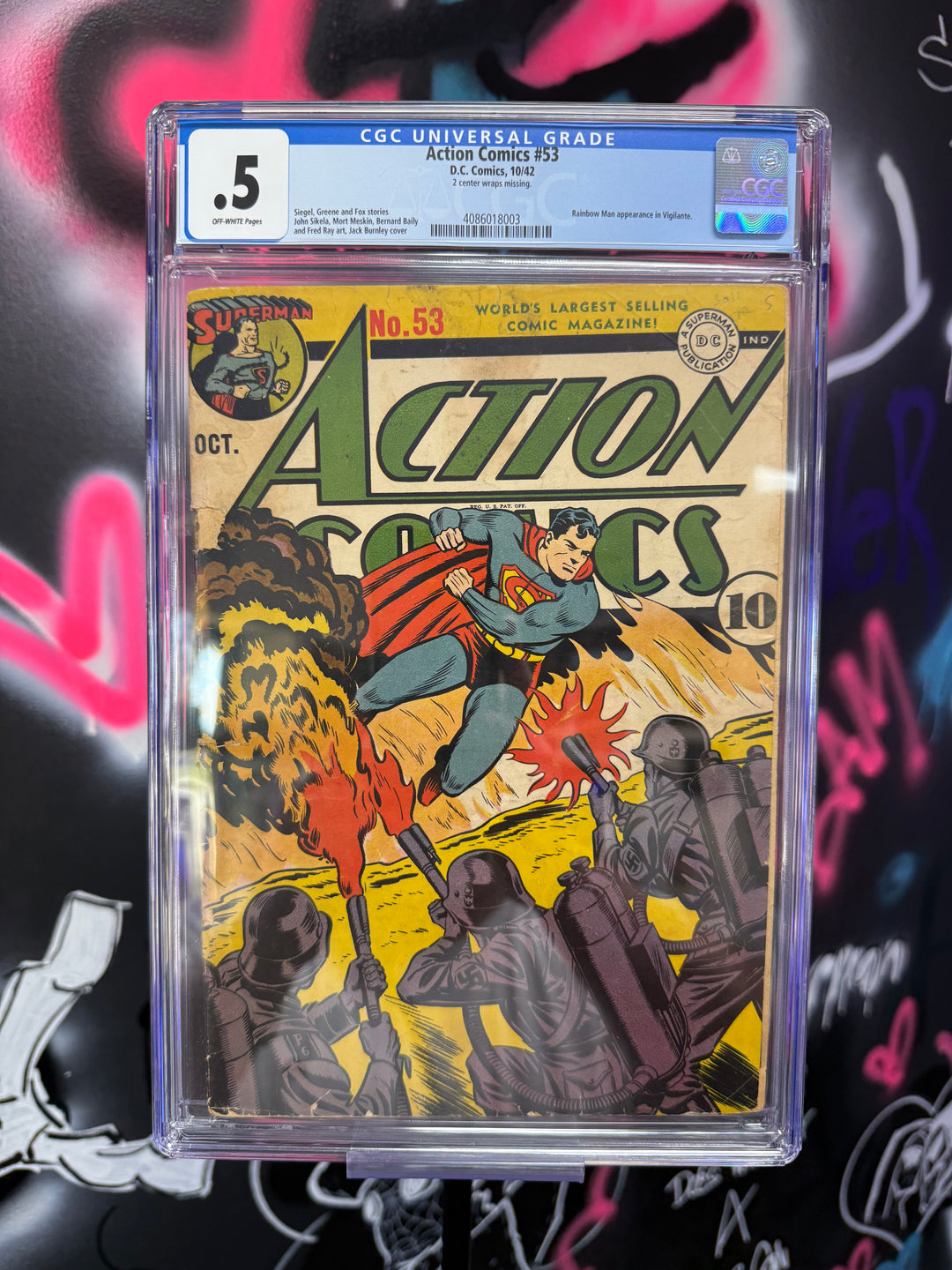 Action Comics #53 CGC .5