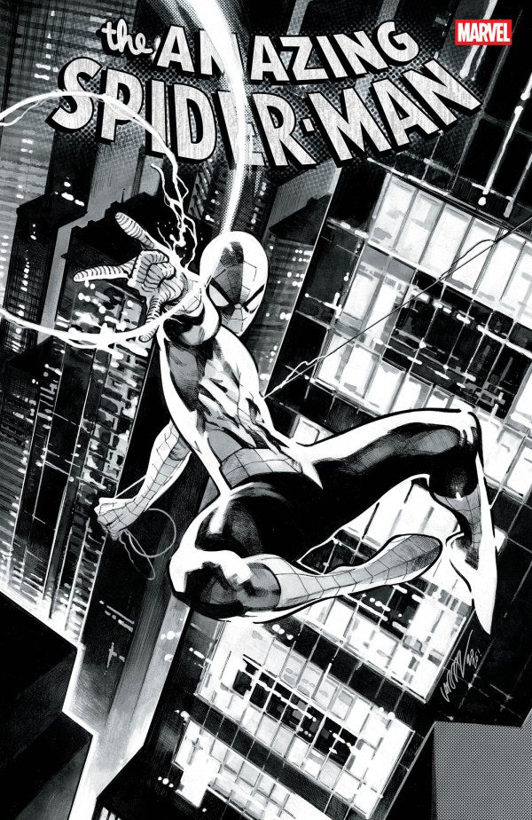 Amazing Spider-Man #1000 Pepe Larraz Black & White