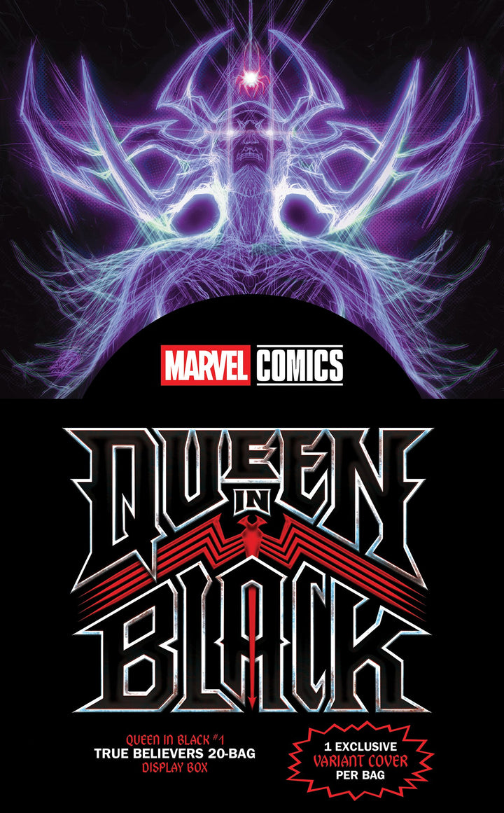 QUEEN IN BLACK #1 TRUE BELIEVERS DISPLAY BOXES