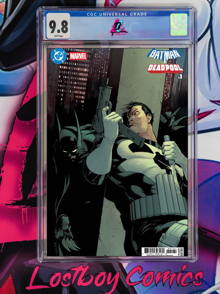 DC MARVEL BATMAN DEADPOOL #1 NICK DRAGOTTA 1ST PRINTING CGC 9.8