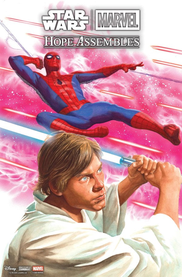 STAR WARS/MARVEL: HOPE ASSEMBLES #1 ALEX ROSS 1st Printing CGC 9.8