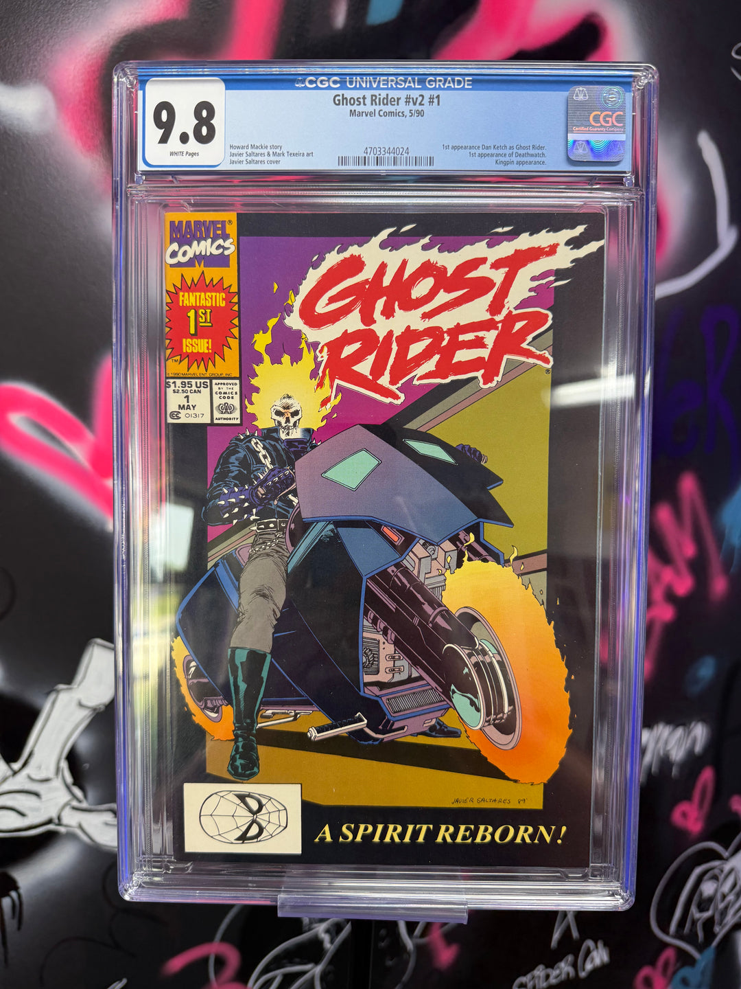 Ghost Rider # 1 1st Printing CGC 9.8