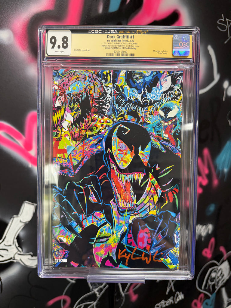 Lethal Paint Marker #1 Kyle Willis Exclusive CGC 9.8 Signed