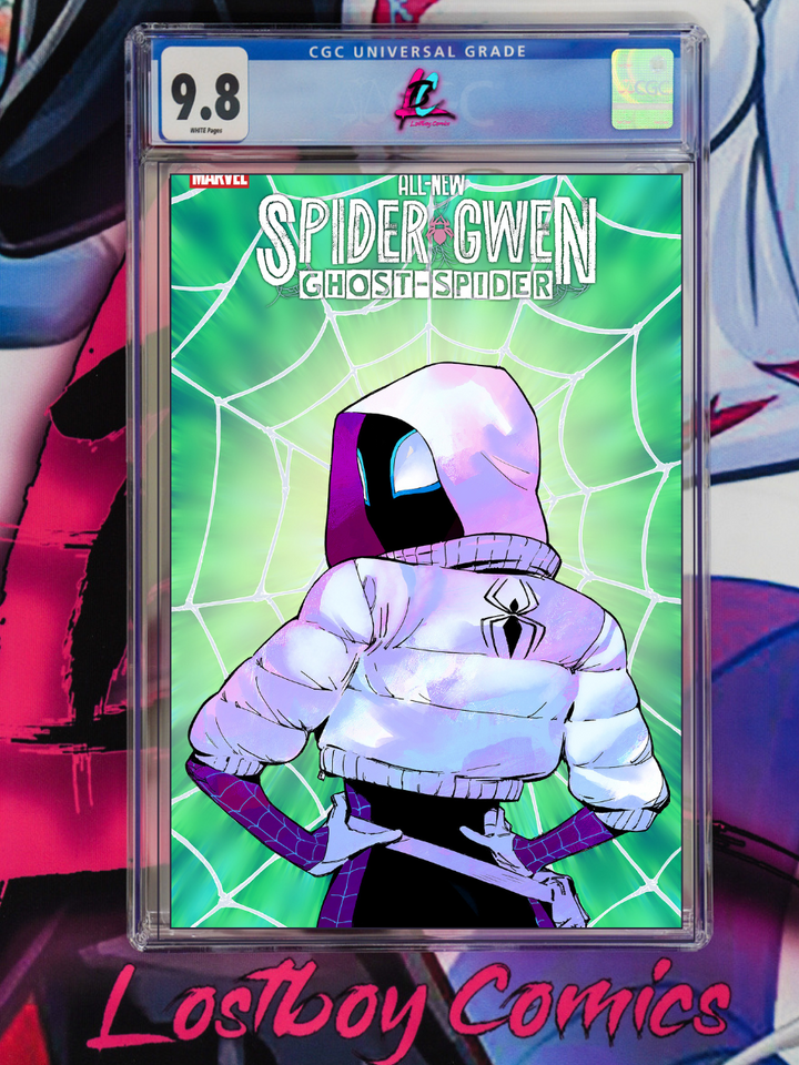 ALL-NEW SPIDER-GWEN: THE GHOST-SPIDER #1 MATTEO LOLLI FOIL CGC 9.8