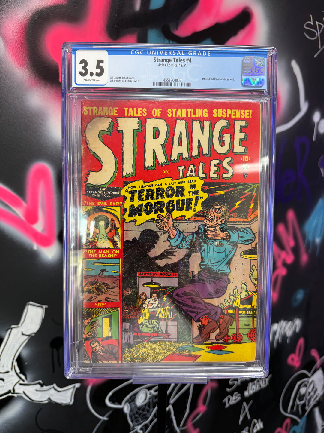 Strange Tales #4 CGC 3.5