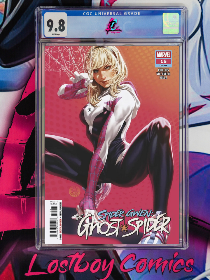 SPIDER-GWEN: THE GHOST-SPIDER #15 CGC 9.8