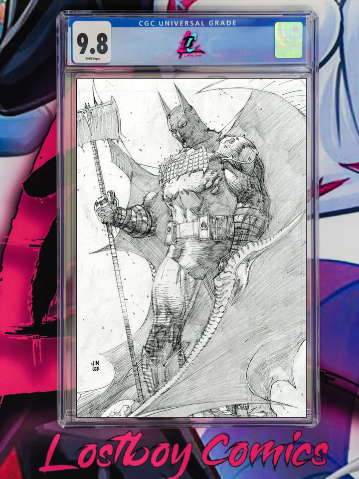 ABSOLUTE BATMAN #1 JIM LEE 1:100 SKETCH CGC 9.8