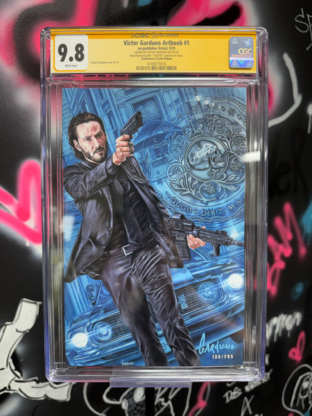 A Gentleman of Oath #1 Victor Garduno Exclusive Signed CGC 9.8