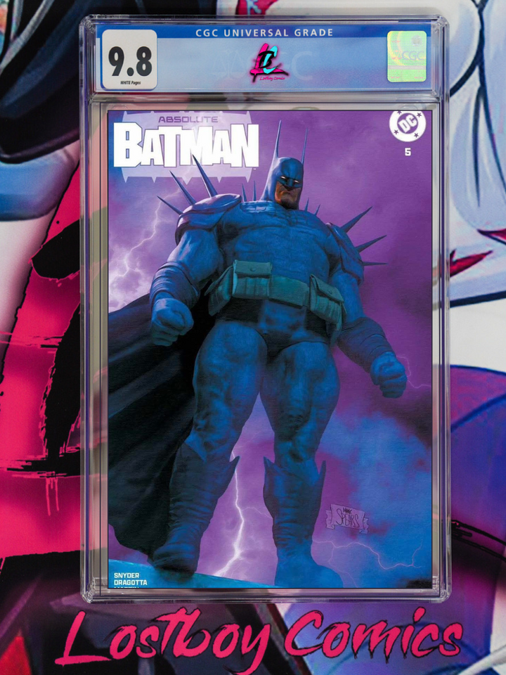 ABSOLUTE BATMAN #5 MARK SPEARS LIMITED CGC 9.8