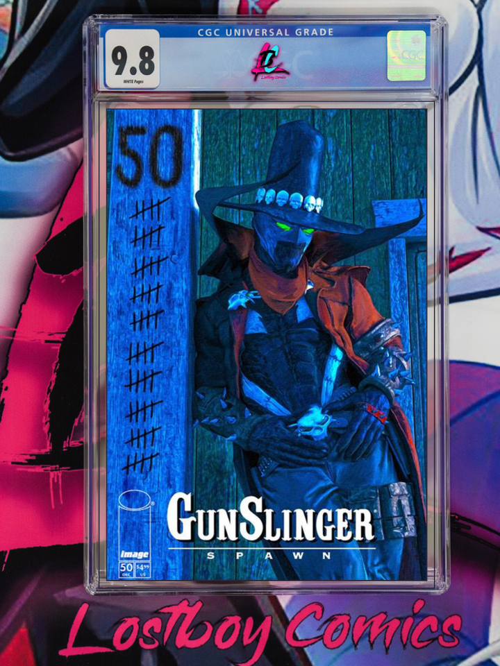 GUNSLINGER SPAWN #50 1:50 MARK SPEARS CGC 9.8