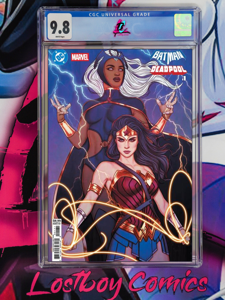 DC MARVEL BATMAN DEADPOOL #1 JENNY FRISON 1ST PRINTING CGC 9.8