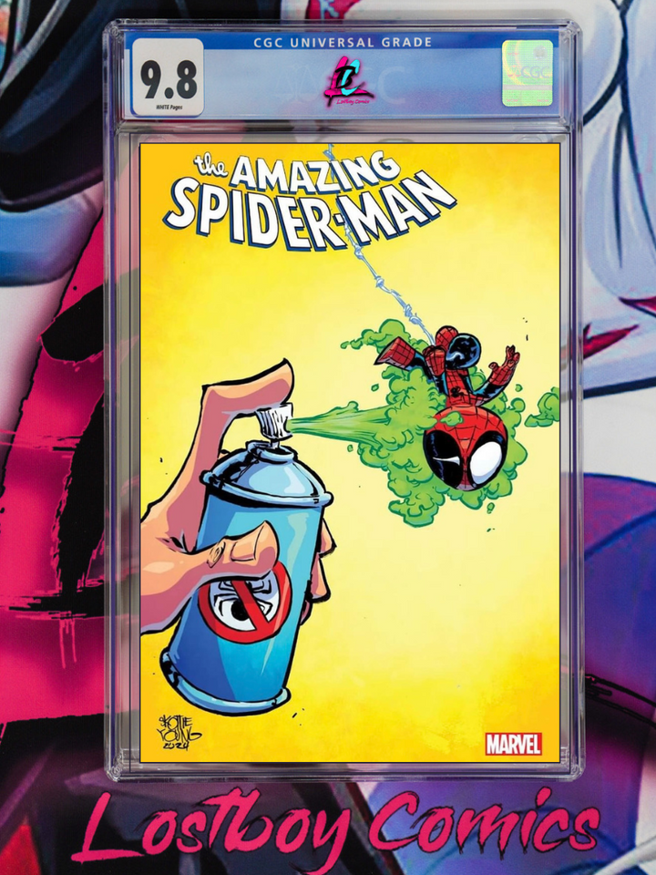 AMAZING SPIDER-MAN #62 SKOTTIE YOUNG 8 DEATHS OF SPIDER-MAN VARIANT CGC 9.8