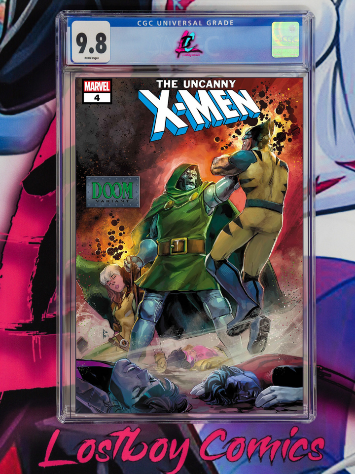 UNCANNY X-MEN #4 ROD REIS DOOM CGC 9.8