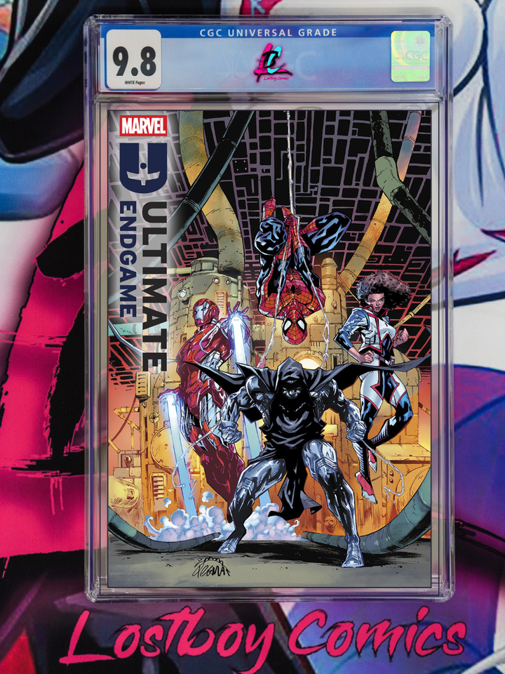 ULTIMATE ENDGAME #1 RYAN STEGMAN 1:25 1ST PRINTING CGC 9.8