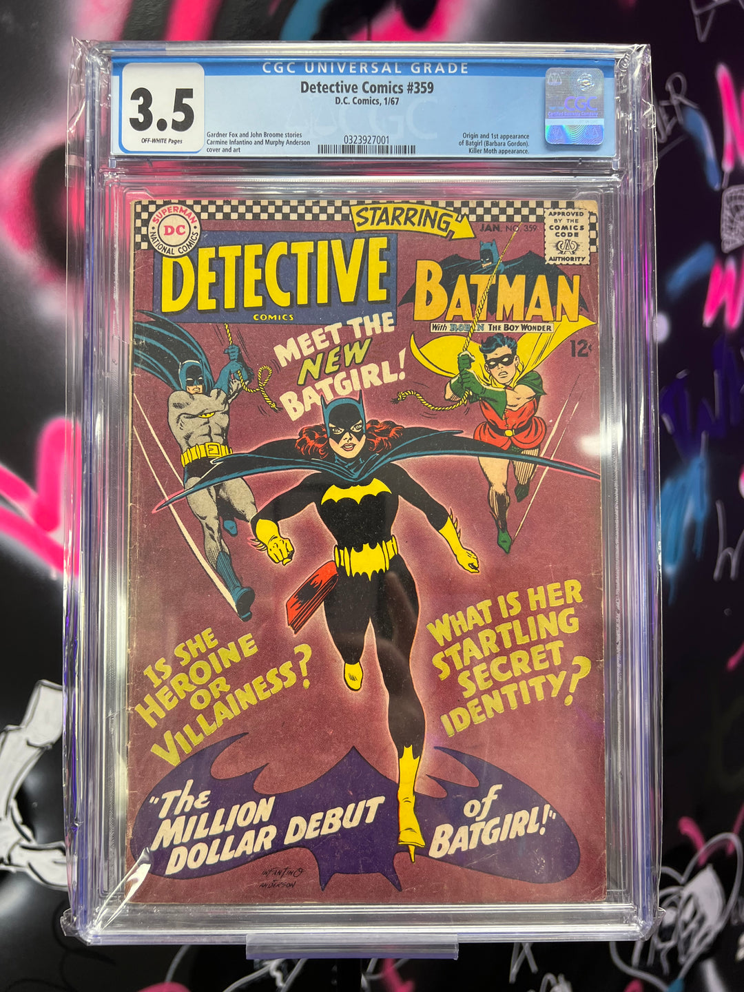 Detective Comics #359 CGC 3.5