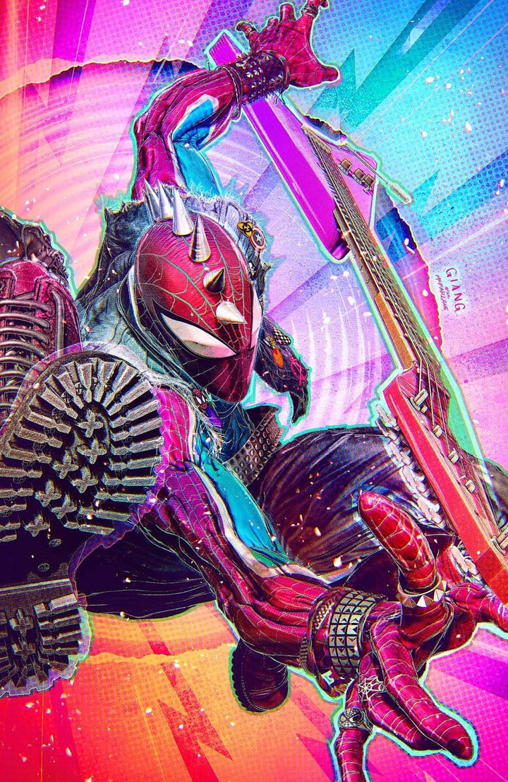 Spider-Punk Arms Race #4 John Giang Exclusive Virgin CGC 9.8