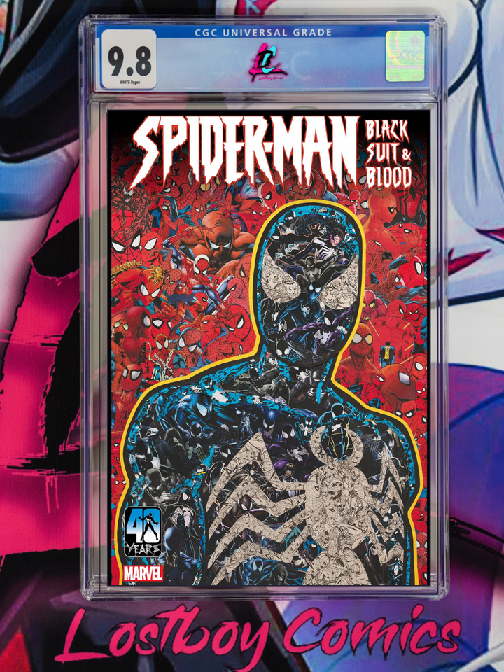 SPIDER-MAN: BLACK SUIT & BLOOD #1 MR. GARCIN CGC 9.8