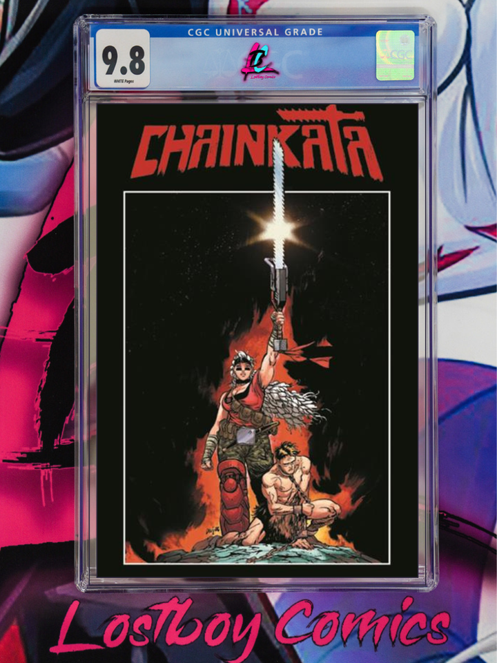 CHAINKATA #1 DANIEL WARREN JOHNSON SWORD & SORCERY 1st Printing C CGC 9.8