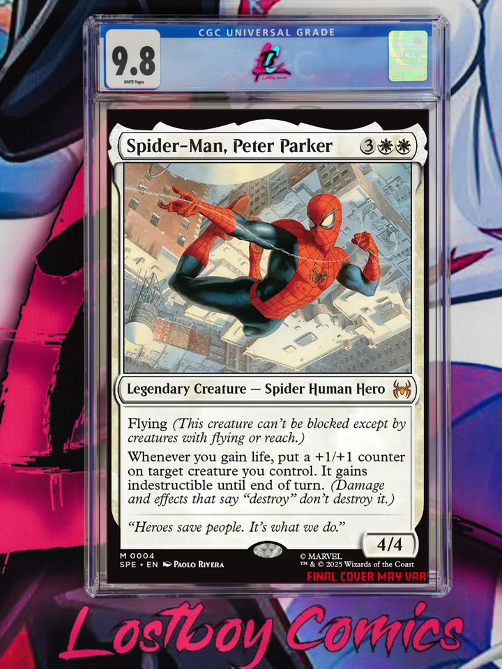 CIVIL WAR: UNMASKED #1 PAOLO RIVERA MAGIC: THE GATHERING CGC 9.8