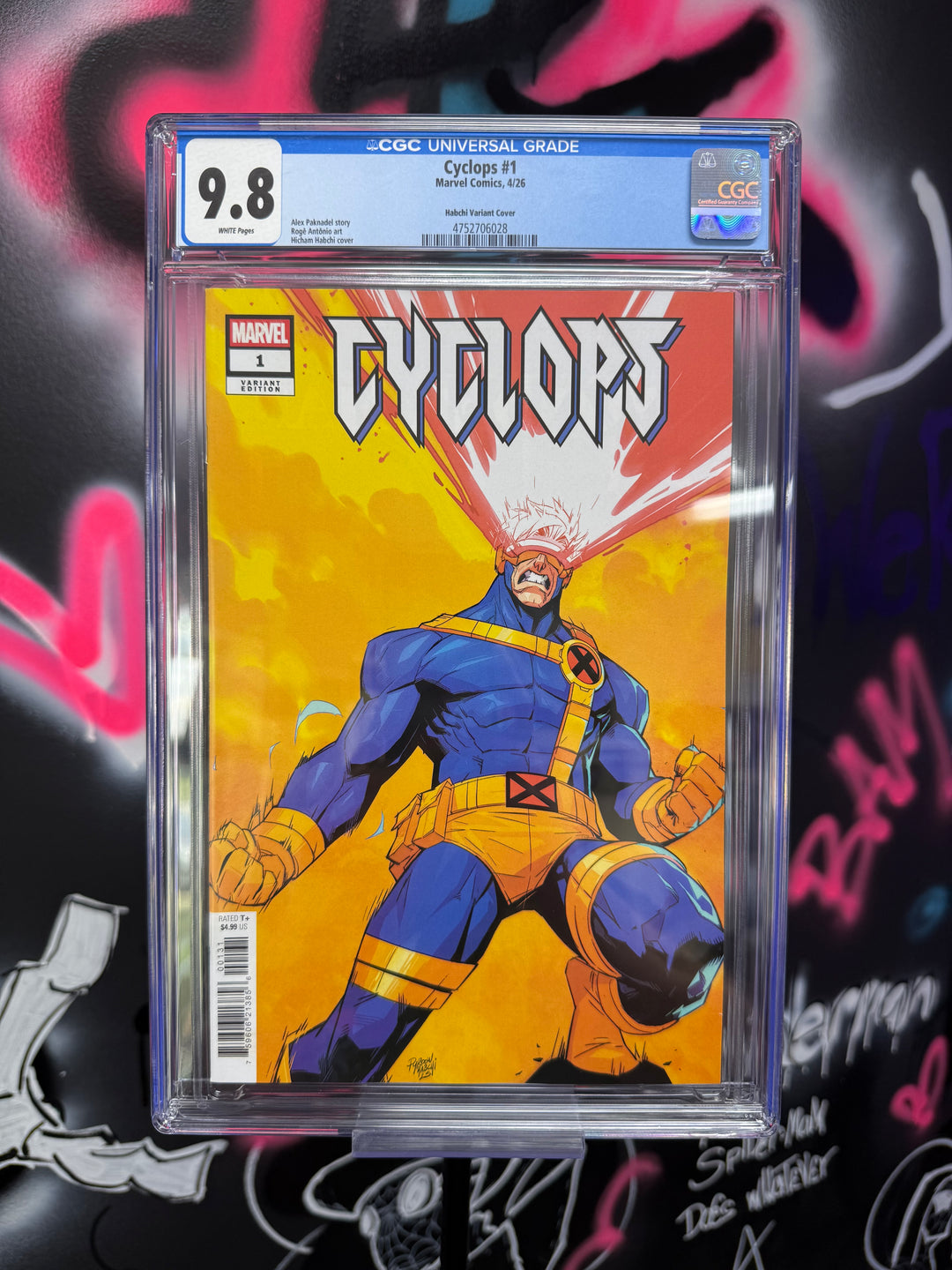 CYCLOPS #1 1st Printing HICHAM HABCHI CGC 9.8