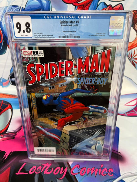 アメコミリーフ Spider-Man #1 CGC 9.8 Ramos-