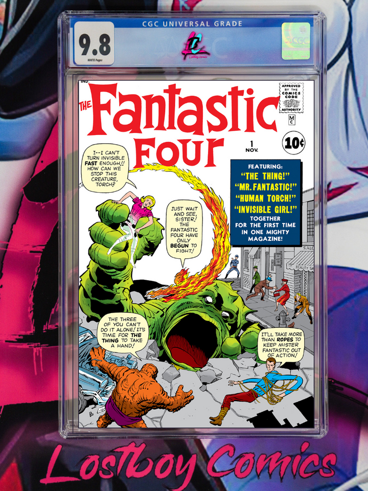 FANTASTIC FOUR #1 FACSIMILE FOIL CGC 9.8