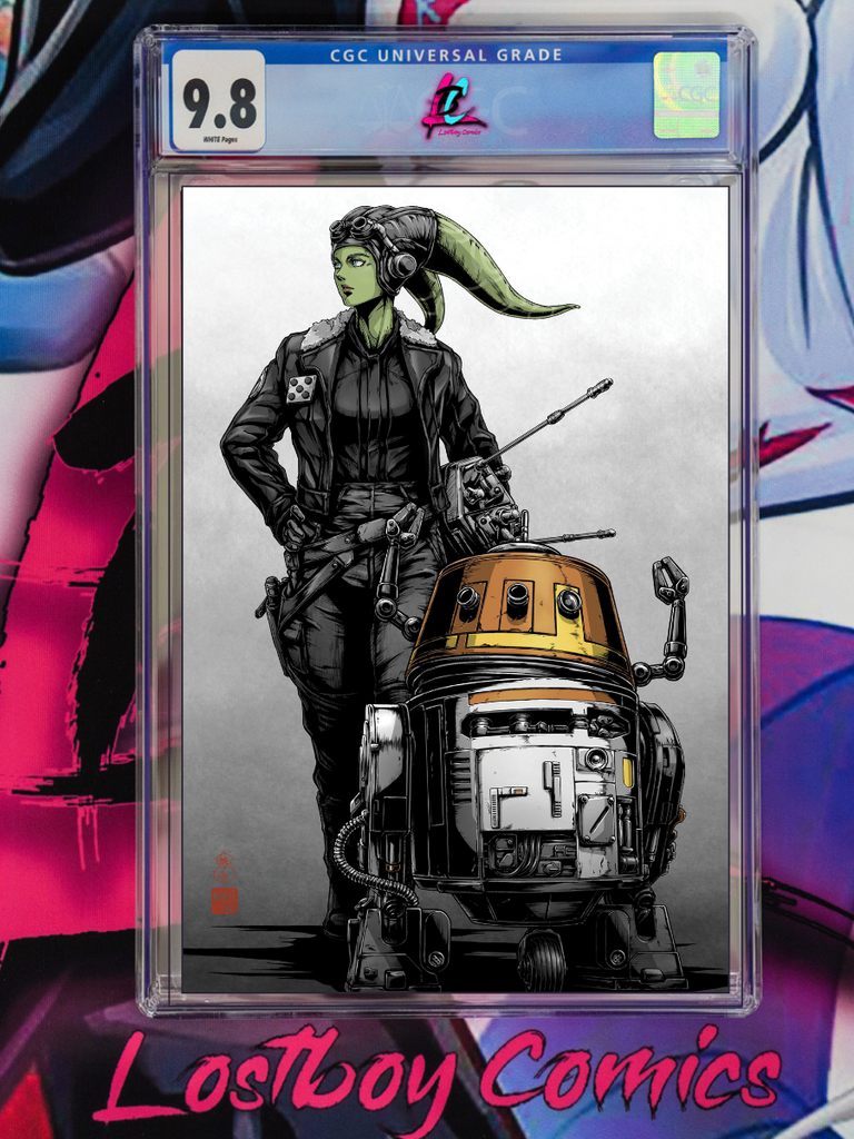 STAR WARS AHSOKA #4 Takashi Okazaki Limited Edition Virgin CGC 9.8