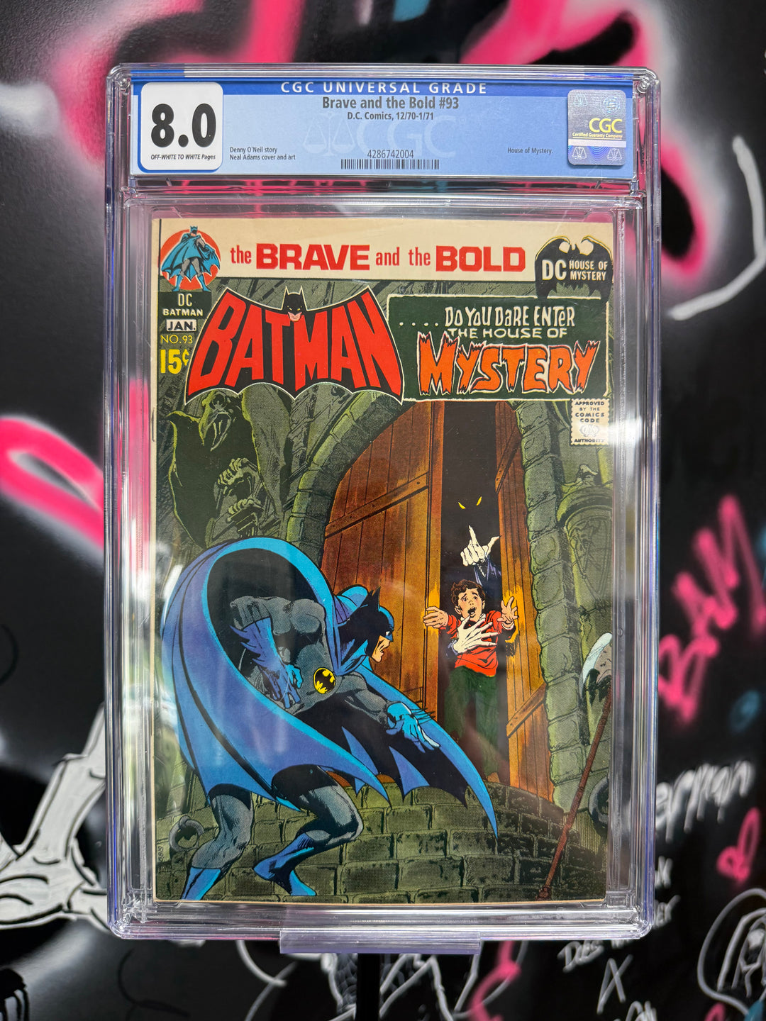 Brave and the Bold #93 CGC 8.0