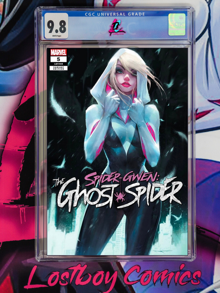 Spider-Gwen Ghost Spider #5 Ivan Tao Exclusive Trade CGC 9.8