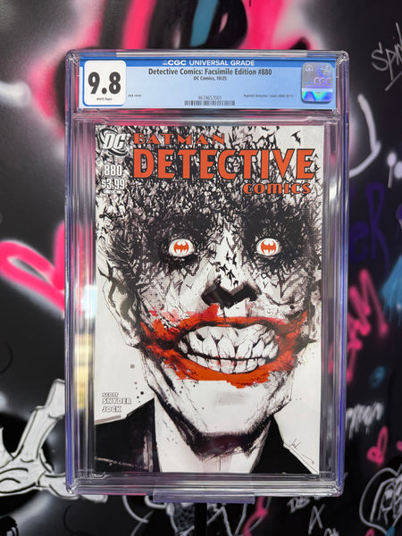 DETECTIVE COMICS #880 JOCK FACSIMILE CGC 9.8 – Lostboy Comics