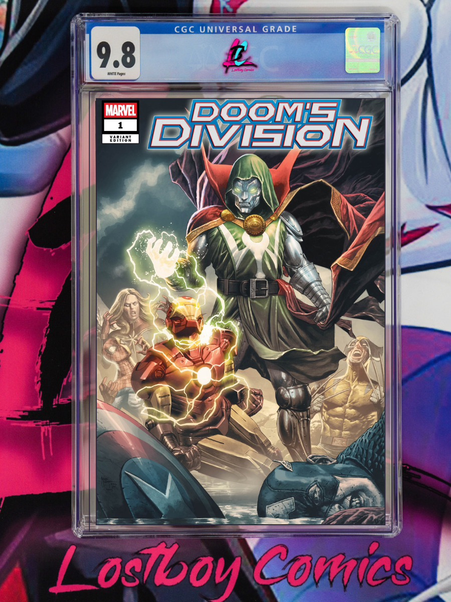 Doom's Division #1 Mico Suayan Exclusive Trade CGC 9.8
