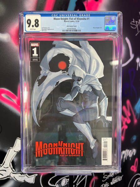 MOON KNIGHT: FIST OF KHONSHU #1 1:25 AKA VARIANT CGC 9.8