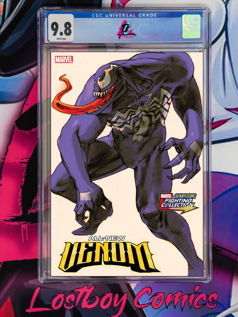 ALL-NEW VENOM #1 MARVEL VS CAPCOM CGC 9.8 – Lostboy Comics