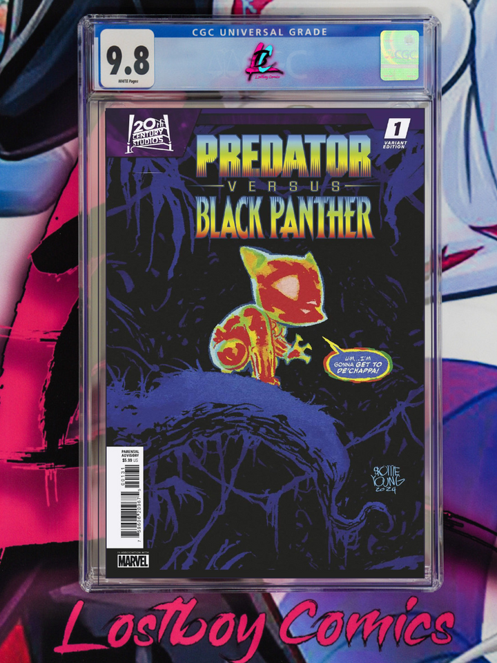 PREDATOR VS. BLACK PANTHER #1 SKOTTIE YOUNG CGC 9.8