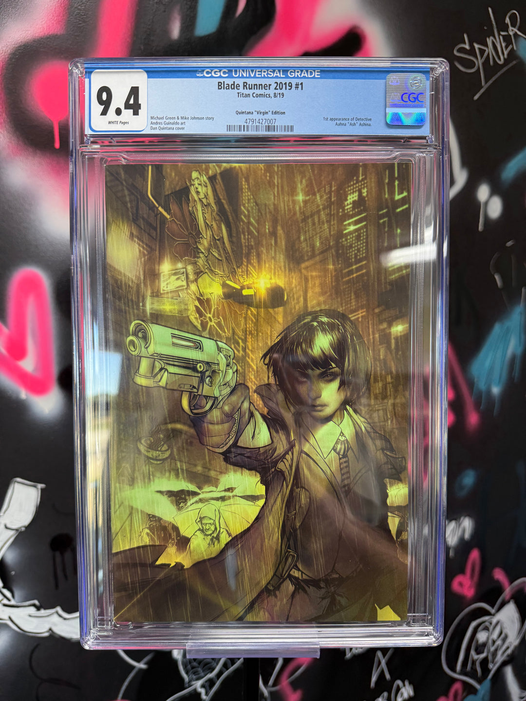 Blade Runner 2019 #1 Dan Quintana Exclusive Virgin CGC 9.4 SUPER RARE
