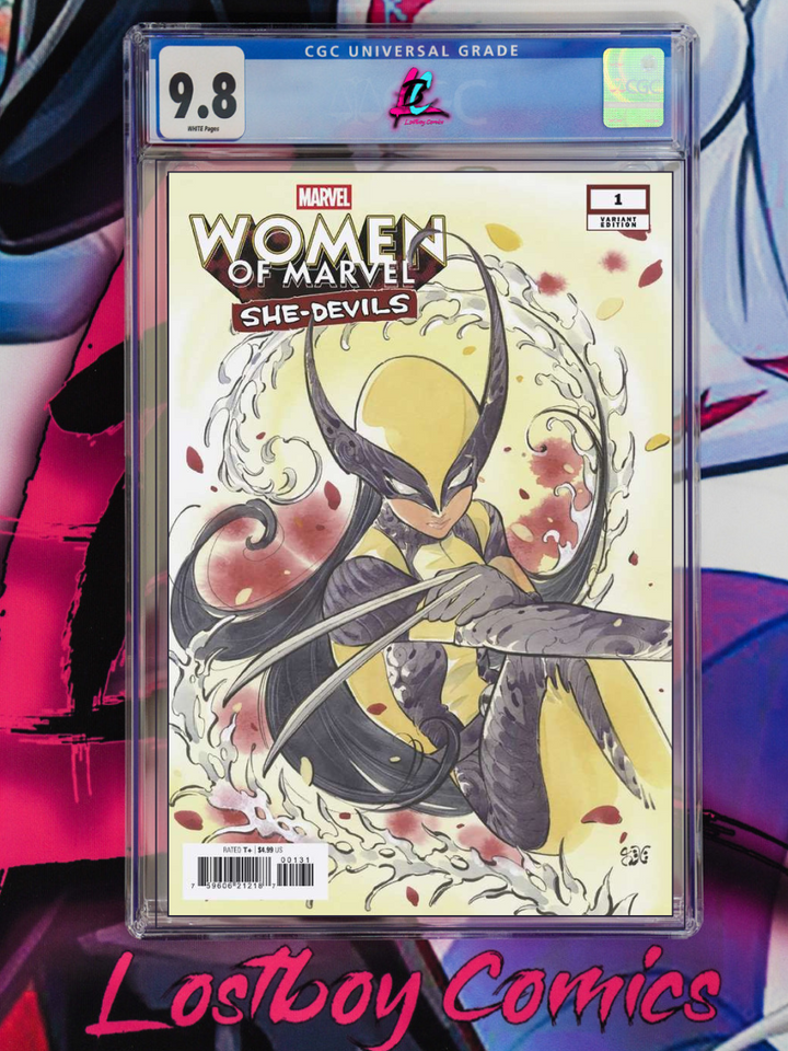 WOMEN OF MARVEL: SHE-DEVILS #1 PEACH MOMOKO CGC 9.8