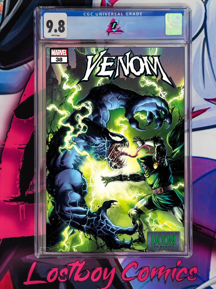 VENOM #38 CARLOS MAGNO DOOM VARIANT CGC 9.8