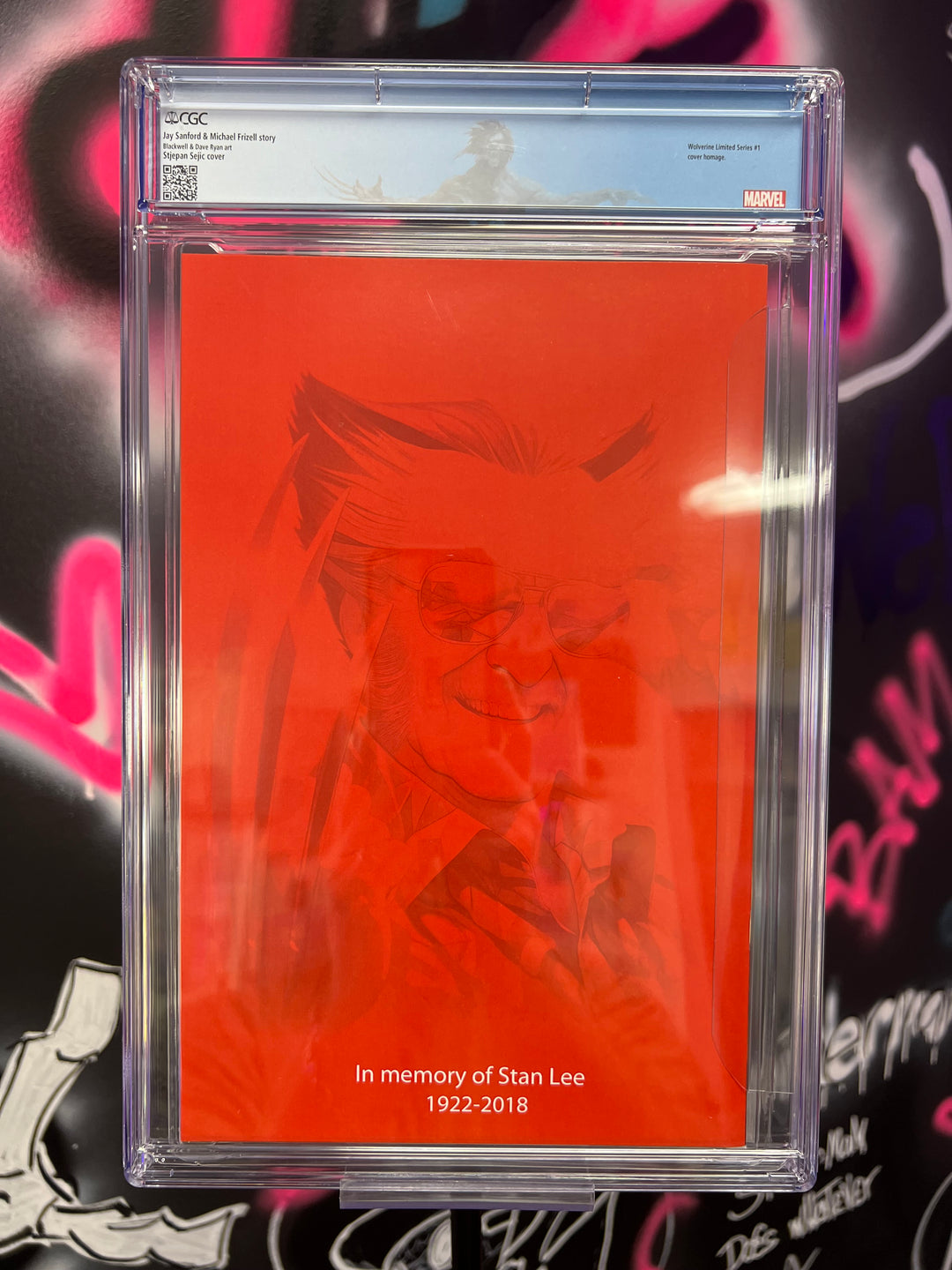 Stan Lee Tribute #1 St. Jepan Secret Variant CGC 9.8