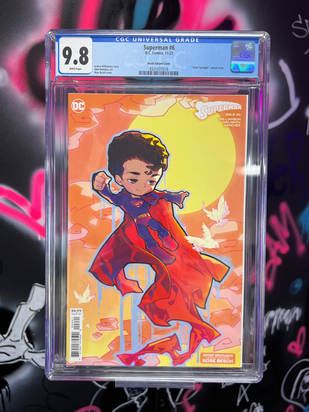 SUPERMAN 6 ROSE BESCH CGC 9.8