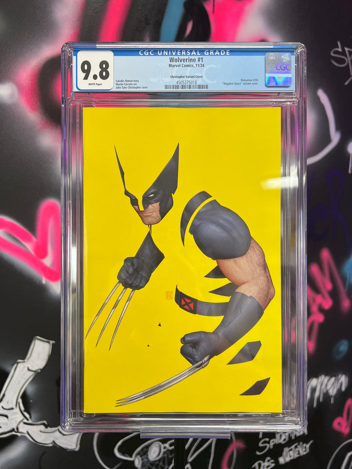 Wolverine 1 JTC Neg Space Variant CGC 9.8