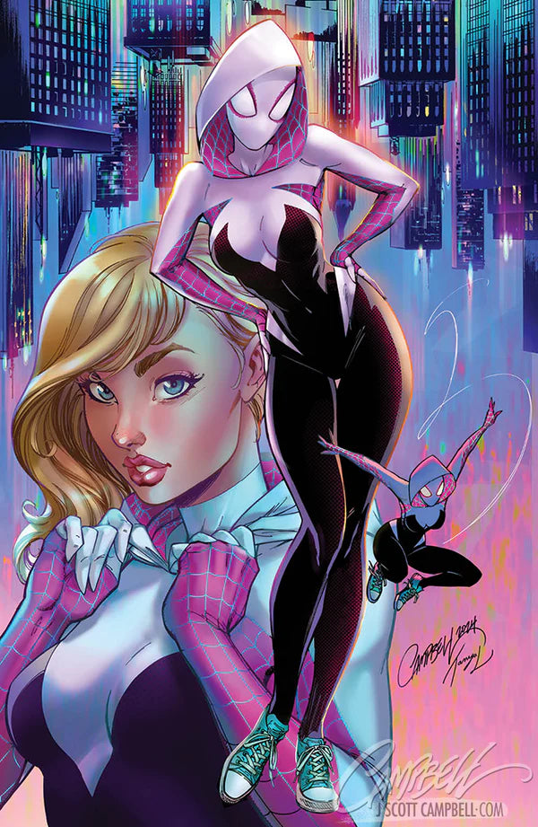 Spider-Gwen: The Ghost Spider #1 JSC Artist EXCLUSIVE Virgin CGC 9.8