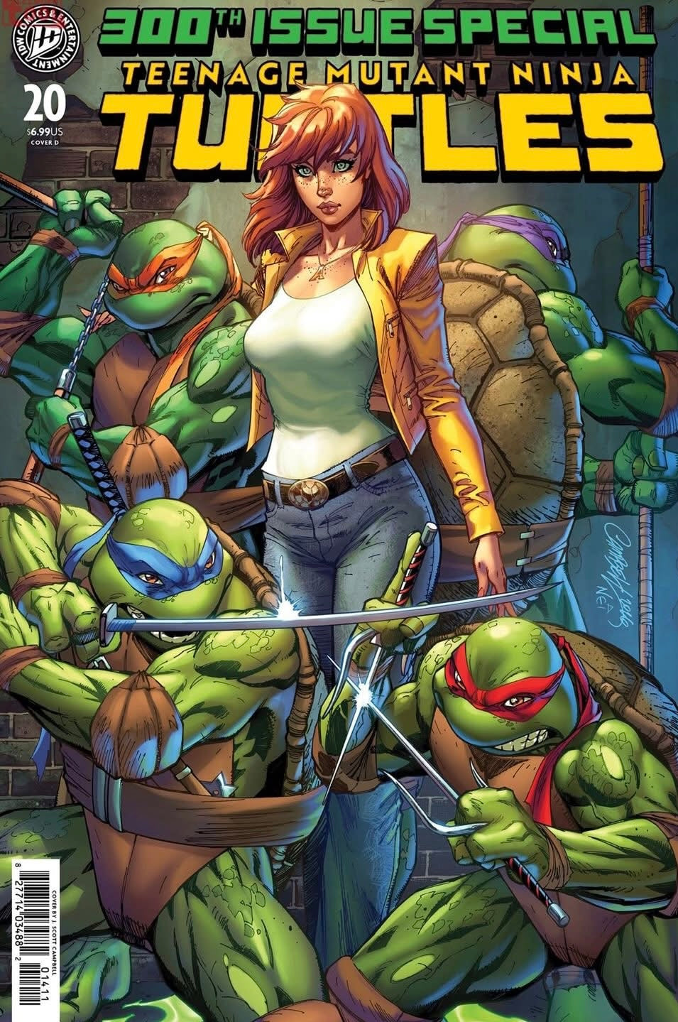 Teenage Mutant Ninja Turtles #20: 300th Issue Special J. Scott