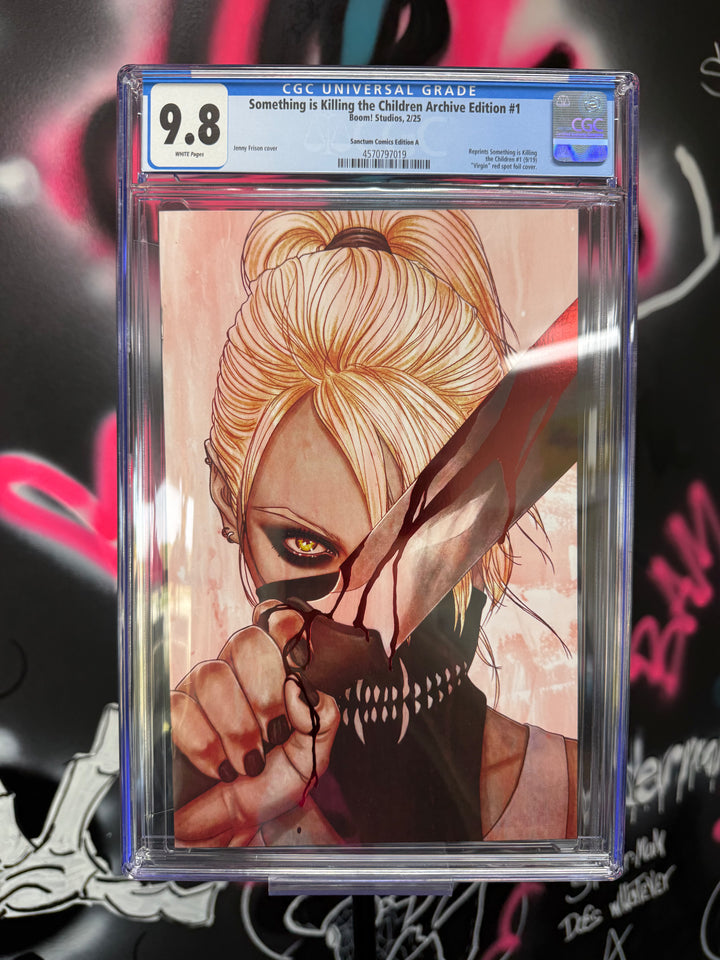SOMETHING IS KILLING THE CHILDREN ARCHIVE EDITION #1 FRISON BLOOD FOIL CGC 9.8
